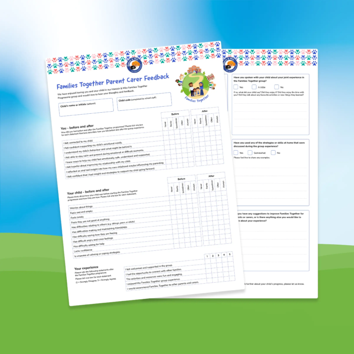 Families Together Hamish & Milo Parent Questionnaires