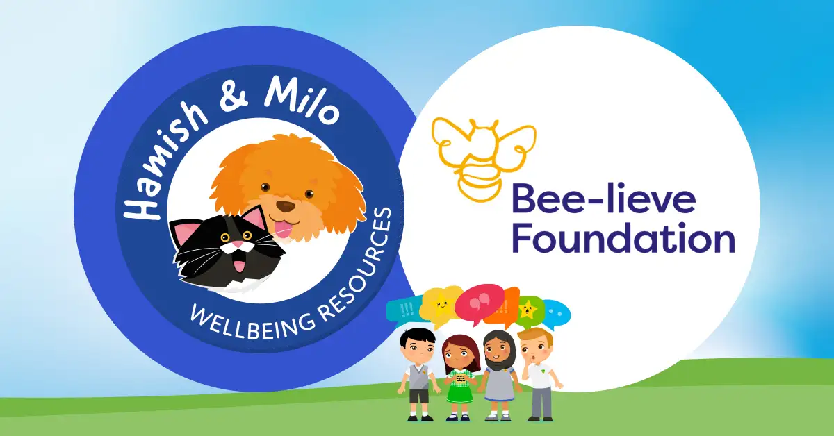 Hamish and Milo and Bee-Lieve Foundation Partnership