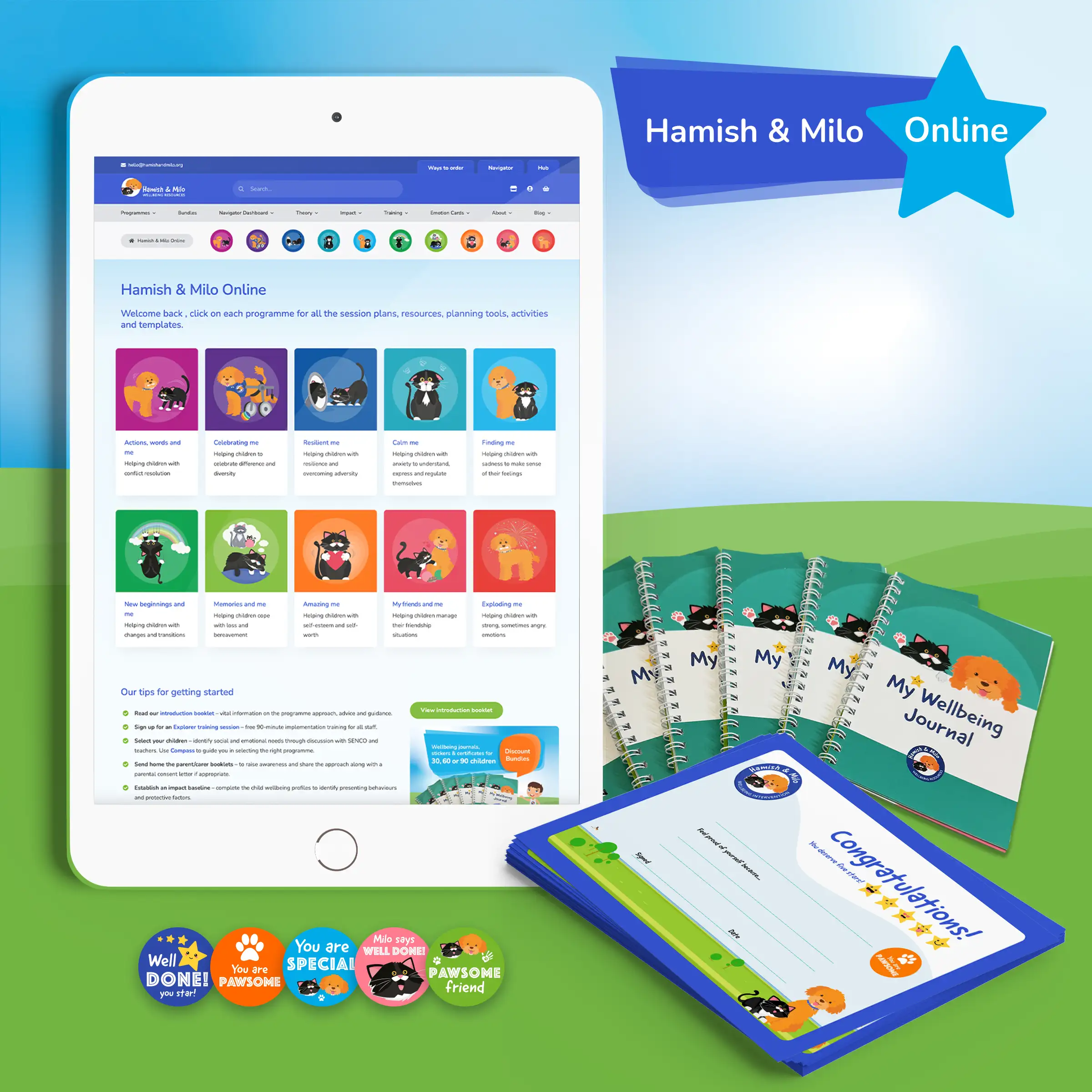 Hamish & Milo SEMH Programme Online Hamish & Milo SEMH Programme Online