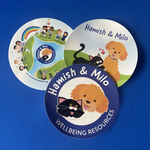Hamish and Milo Wall Stickers