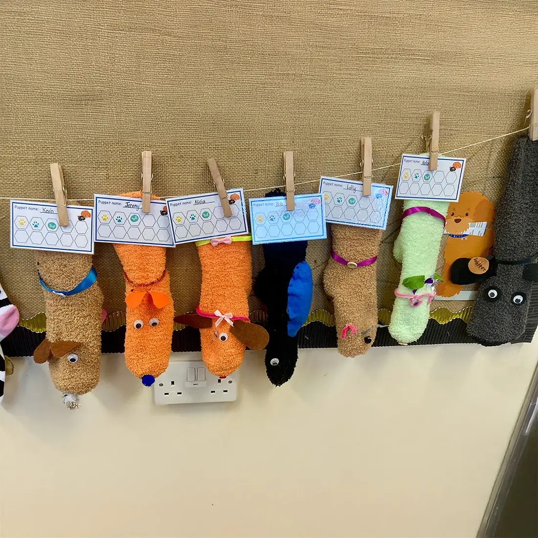 Image 3 – St Mary’s sock puppets St Mary's sock puppets