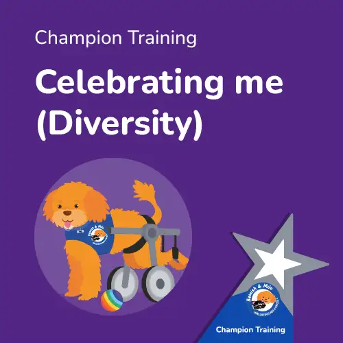 Mental Health Intervention Training from Hamish & Milo Celebrating me (Diversity) Training