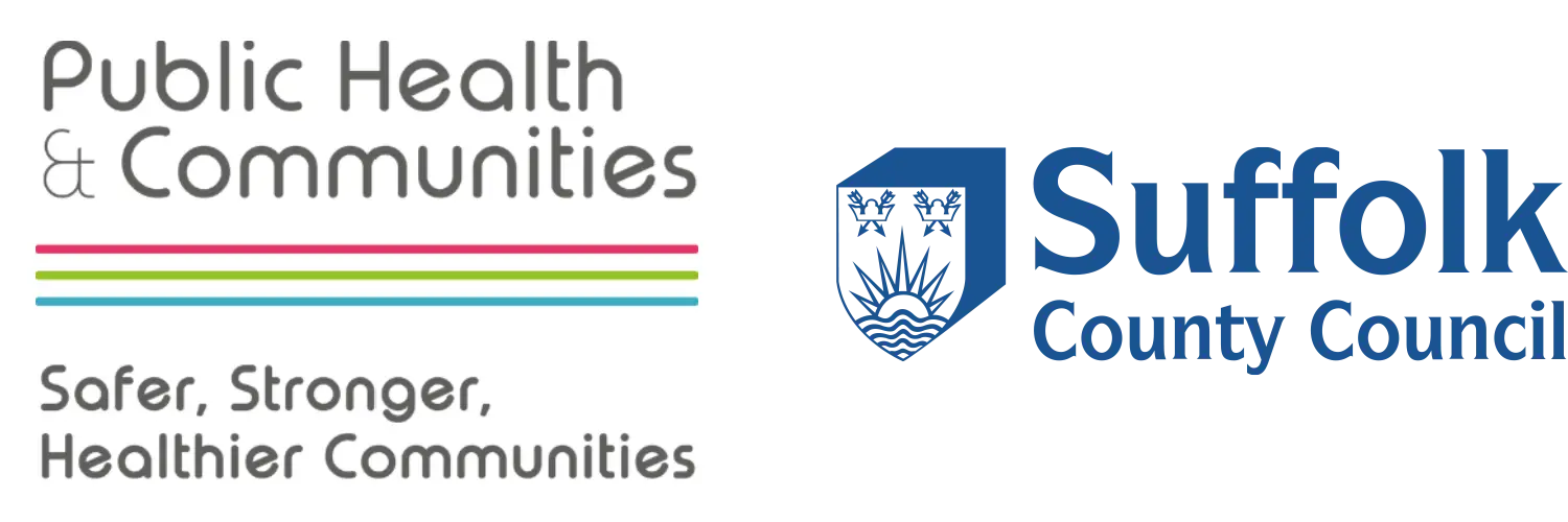 Public Health & Communities Suffolk + SCC Logo